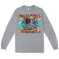 Heather Grey gone racing Long Sleeve Tee - JahusDesignShop