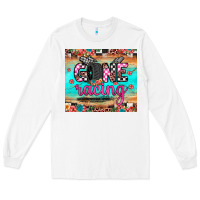 White gone racing Long Sleeve Tee - JahusDesignShop