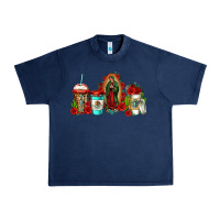 Lady Of Guadalupe Coffee Urban Heavy Tee | Teevron