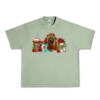 Oil Green lady of guadalupe coffee Urban Heavy Tee - Jasminsmagicworld