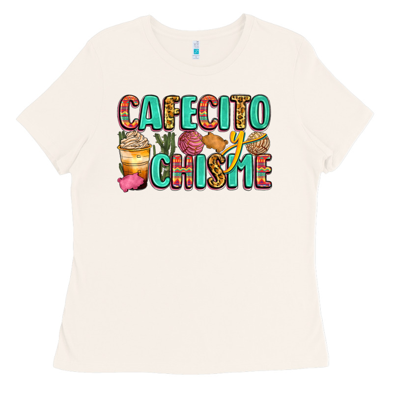 Cafecito Y Chisme Ladies Tee by Zillion Design Studio | Teevron