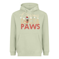 Matcha Christmas Dogs Paws Heavyweight Hoodie - Bettercallsaul