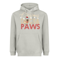 Moon Dust Christmas Dogs Paws Heavyweight Hoodie - Bettercallsaul