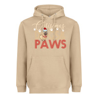 Mushroom Christmas Dogs Paws Heavyweight Hoodie - Bettercallsaul