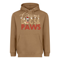 Toasted Coconut Christmas Dogs Paws Heavyweight Hoodie - Bettercallsaul