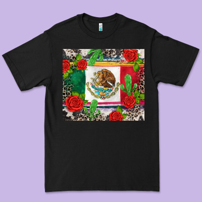 Mexican Flag Premium Tee Designed By Cts Tumbler Store