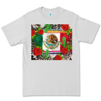 Dove Grey mexican flag Premium Tee - CTS Tumbler Store