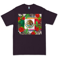 Plum mexican flag Premium Tee - CTS Tumbler Store