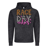 Vintage Black race day vibes Vintage Hoodie - Artiststas