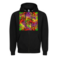 Black Mardi Gras Lobster Seamless Pattern Zipper Hoodie - BundleAndBundleShop