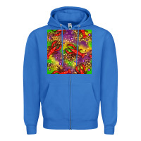 True Royal Mardi Gras Lobster Seamless Pattern Zipper Hoodie - BundleAndBundleShop