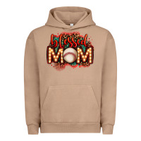 Pigment Burro blessed baseball mom lightbulb letters Urban Hoodie - OliviaCreatesArt