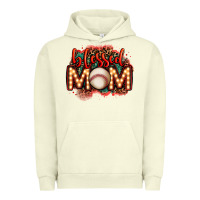 Pigment Pistachio blessed baseball mom lightbulb letters Urban Hoodie - OliviaCreatesArt