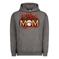 Pigment Tornado blessed baseball mom lightbulb letters Urban Hoodie - OliviaCreatesArt