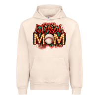Sandshell blessed baseball mom lightbulb letters Urban Hoodie - OliviaCreatesArt