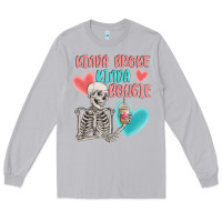 Moon Dust kinda broke kinda bougie Long Sleeve Tee - MaliasSmallBusiness