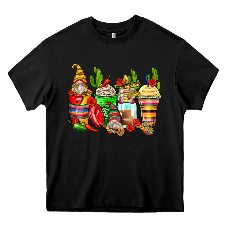Mexican Gnomes Coffee Cups Heavy Core Tee by Zillion Design Studio | Teevron