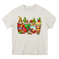 Cream mexican gnomes coffee cups Heavy Core Tee - Zillion Design Studio