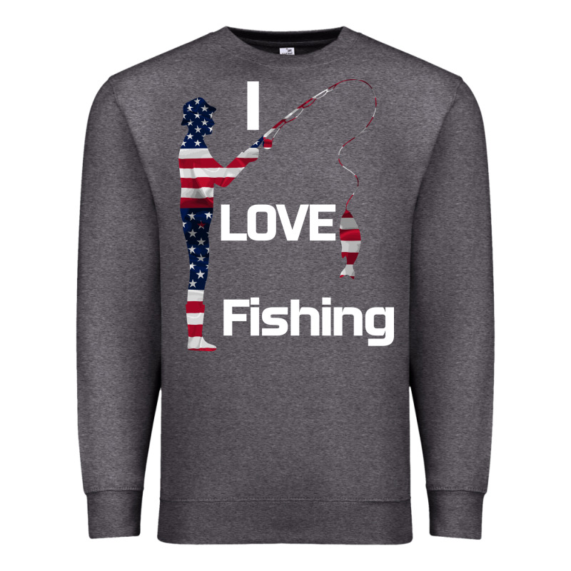 I Love Fishing Premium Sweatshirt by Bettercallsaul | Teevron