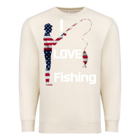 Sandshell I love fishing Premium Sweatshirt - Bettercallsaul