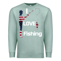 Seafoam I love fishing Premium Sweatshirt - Bettercallsaul