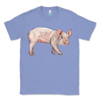 Colony Blue american yorkshire pig  baby Classic Tee - LillyAllenDesigns