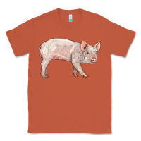 Copper american yorkshire pig  baby Classic Tee - LillyAllenDesigns