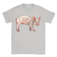 Moon Dust american yorkshire pig  baby Classic Tee - LillyAllenDesigns