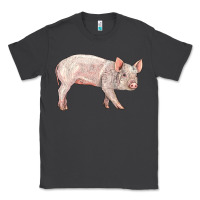 Smoke american yorkshire pig  baby Classic Tee - LillyAllenDesigns