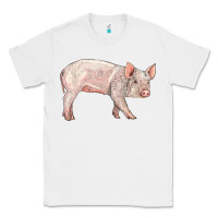 White american yorkshire pig  baby Classic Tee - LillyAllenDesigns