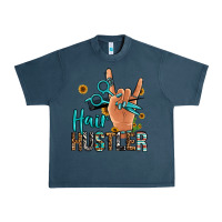 Midnight Navy hair hustler Urban Heavy Tee - Jasminsmagicworld
