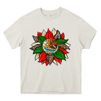 Mexican Flag Sunflower Heavy Core Tee | Teevron