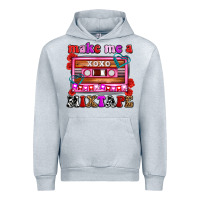 Heather Grey make me a mixtape olivia Urban Hoodie - OliviaCreatesArt
