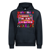Navy make me a mixtape olivia Urban Hoodie - OliviaCreatesArt