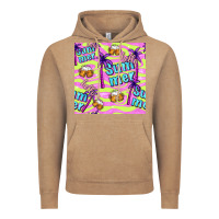 Vintage Coffee hello summer and beer seamless pattern Vintage Hoodie - BundleAndBundleShop