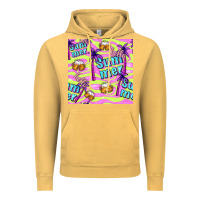 Vintage Mustard hello summer and beer seamless pattern Vintage Hoodie - BundleAndBundleShop
