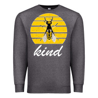 Charcoal Heather Bee Kind Premium Sweatshirt - Bettercallsaul