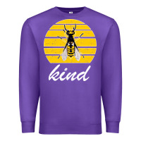 Purple Bee Kind Premium Sweatshirt - Bettercallsaul