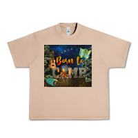 Burro born to camp Urban Heavy Tee - NancyCooperArtShop