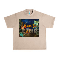 French Oak born to camp Urban Heavy Tee - NancyCooperArtShop