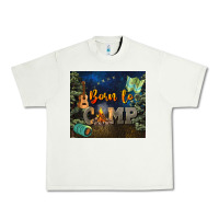 Pistachio born to camp Urban Heavy Tee - NancyCooperArtShop
