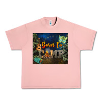 Salmon born to camp Urban Heavy Tee - NancyCooperArtShop
