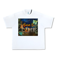 White born to camp Urban Heavy Tee - NancyCooperArtShop