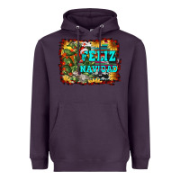 Plum feliz navidad Heavyweight Hoodie - RanaPortraitStore