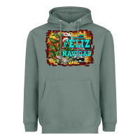 Sage feliz navidad Heavyweight Hoodie - RanaPortraitStore