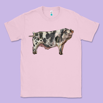Spotted Pig Classic Tee Designed By Lillyallendesigns