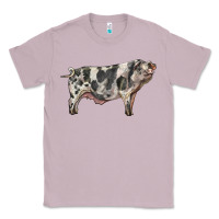 Lilac Spotted Pig Classic Tee - LillyAllenDesigns