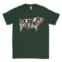 Sports Green Spotted Pig Classic Tee - LillyAllenDesigns