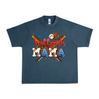 Midnight Navy ballpark mama Urban Heavy Tee - AdoDesignShop