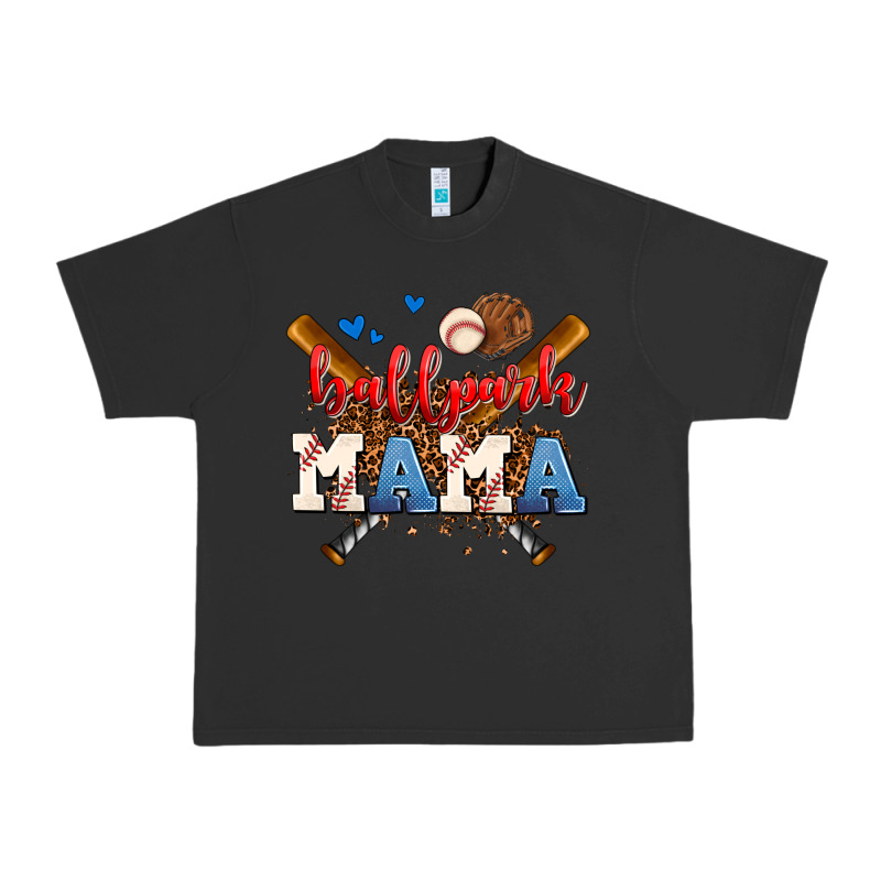Ballpark Mama Urban Heavy Tee by AdoDesignShop | Teevron